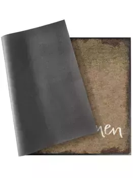 Коврик Salonloewe, прямоугольный 50х75 см, серо-коричневый