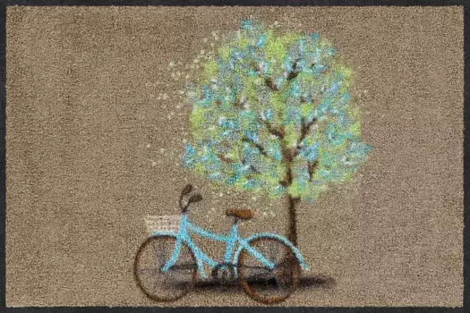 Коврик Salonloewe, прямоугольный 50х75 см, темно-синий