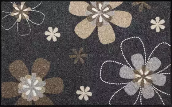 Коврик Salonloewe, прямоугольный 60х180 см, цвет anthrazit-natur