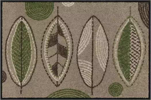 Коврик Salonloewe, прямоугольный 60х180 см, темно-зеленый