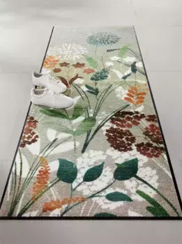 Коврик Salonloewe, прямоугольный 60х180 см, зеленый