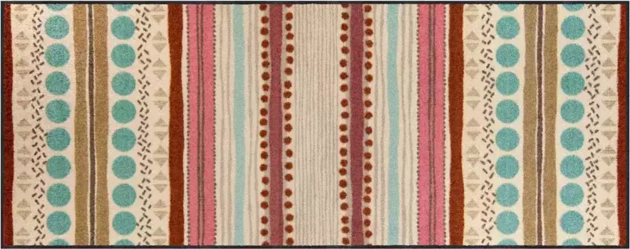 Коврик Salonloewe, прямоугольный 75х120 см, цвет ecru-bunt