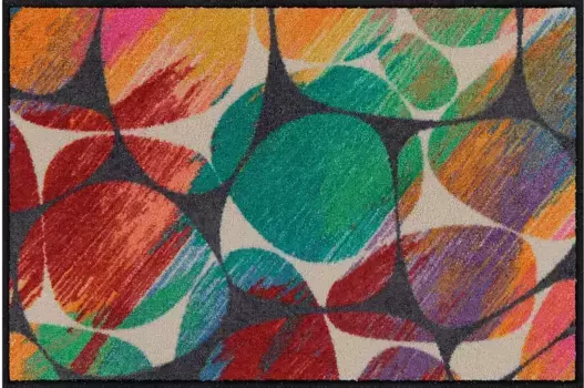 Коврик Salonloewe, прямоугольный 75х150 см, серо-коричневый