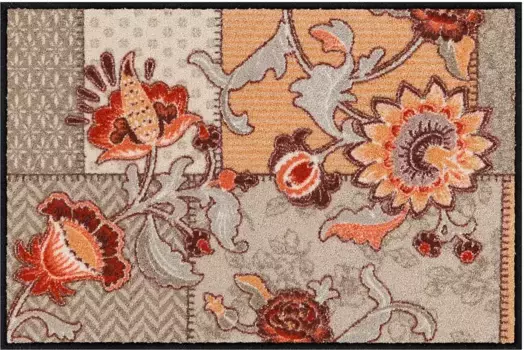 Коврик Salonloewe, прямоугольный 75х190 см, цвет taupe-apricot