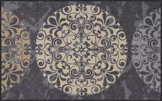 Коврик Salonloewe, прямоугольный 75х190 см, серый