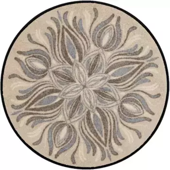 Коврик Salonloewe, прямоугольный 85 см, серо-коричневый