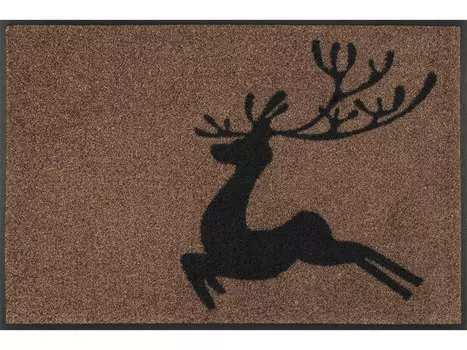 Коврик wash+dry, 50x75 см, коричневый