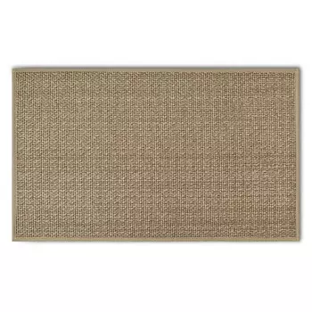 Коврик входной на резиновой основе Sm:)e, бежевый