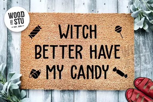 Коврик входной Witch Better Have My Candy