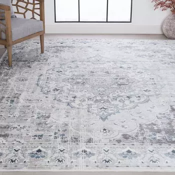 Коврик винтажный Bliss Rugs, серый