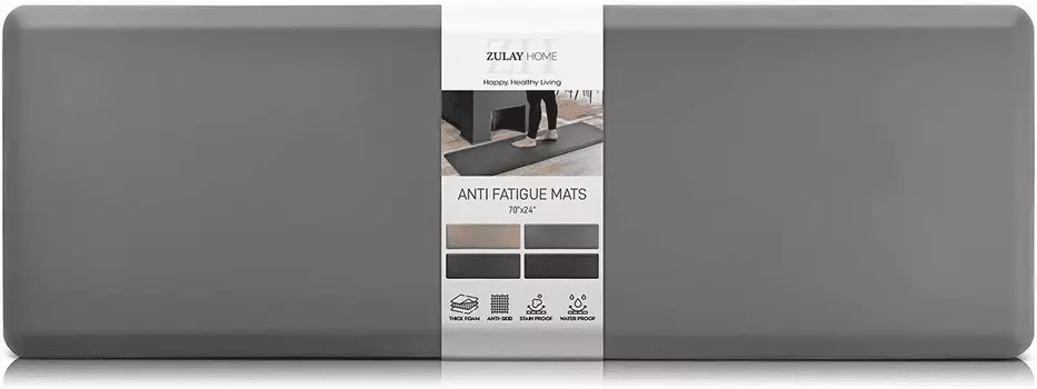 Коврик Zulay Home Kitchen, черный