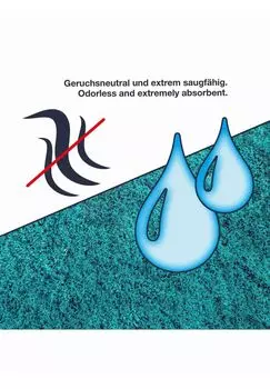 Коврики для ванной Shaggy круглый MALM Wohndirect, grn