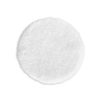 Коврики для ванной WohnDirect с высоким ворсом круглые MALM белые 56 см, белый