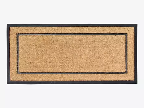Коврики для входной двери Home Collections, черный / бежевый