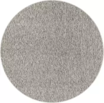 Ковры Айылдыз "Ковер с коротким ворсом Nizza 1800", круглый, простой в уходе, слегка крапчатый, с коротким ворсом, связанный по всему периметру, гостиная Ayyildiz Teppiche 160 см, бежевый