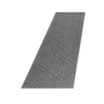 Ковры Айылдыз уличный ковер "PATARA 4954", прямоугольный, простой в уходе / износостойкий / подходит для использования внутри и снаружи помещений Ayyildiz Teppiche 80х150 см, серый