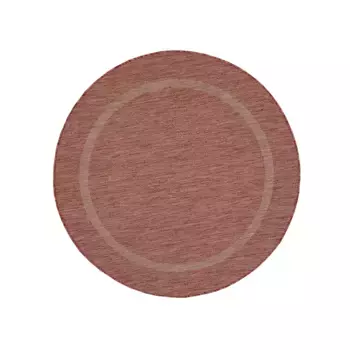 Ковры Айылдыз уличный ковер "RELAX 4311", круглый, простой в уходе / износостойкий / подходит для использования внутри и снаружи помещений Ayyildiz Teppiche 160 см, красный