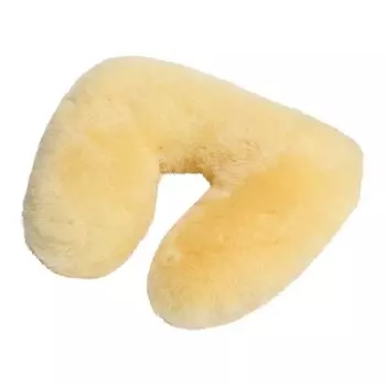 Кожа ягненка - ПОДУШКА ДЛЯ ШЕИ - Цвет: Желтый Hollert German Leather Fashion