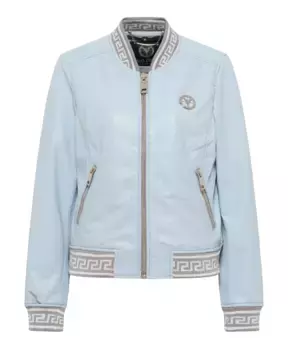 Кожаная блузка Colton Carlo Colucci, синий