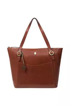 Кожаная большая сумка Mondo Conkca London, коричневый