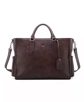 Кожаная большая сумка Monte Old Trend, коричневый