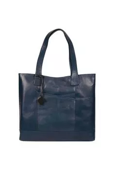 Кожаная большая сумка 'Patience' Conkca London, синий