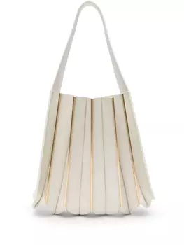 Кожаная большая сумка Rola Simkhai, белый