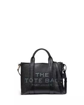 Кожаная большая сумка среднего размера MARC JACOBS, цвет Black