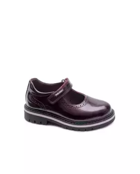 Кожаная девичья Мэри Джейн Pablosky, фиолетовый