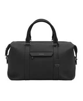 Кожаная дорожная сумка Duffle Bag MAISON de SABR, черный