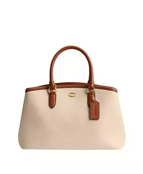 Кожаная дорожная сумка Legacy In Colorblock 28 COACH, белый