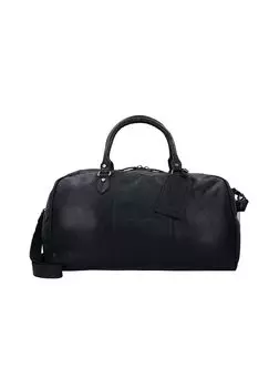 Кожаная дорожная сумка Wax Pull Up Weekender 46 см The Chesterfield Brand, черный