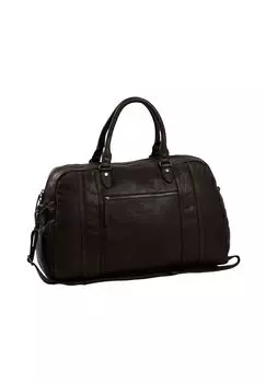 Кожаная дорожная сумка Wax Pull Up Weekender 55 см The Chesterfield Brand, коричневый
