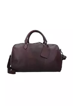 Кожаная дорожная сумка Wax Pull Up Weekender 46 см The Chesterfield Brand, коричневый