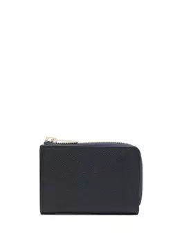 Кожаная ключница Valextra, синий