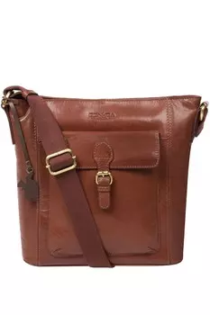 Кожаная корзина Лондон Вонда Conkca, коричневый