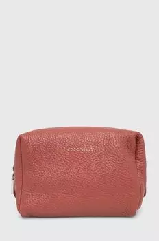 Кожаная косметичка Coccinelle, розовый