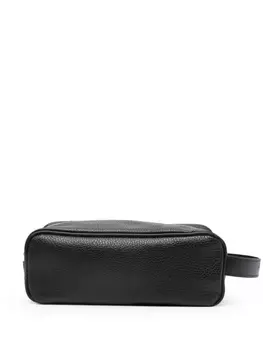 Кожаная косметичка Doucal Doucal'S, черный