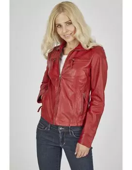 Кожаная куртка 7eleven Ana, красный
