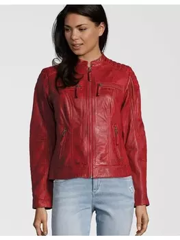 Кожаная куртка 7eleven BASTIA, красный