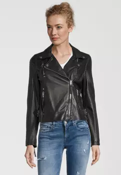 Кожаная куртка 7eleven CAMINA, черный