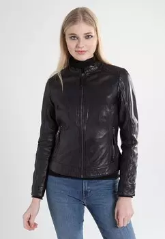 Кожаная куртка 7eleven, черный