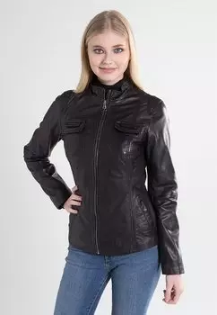 Кожаная куртка 7eleven, черный