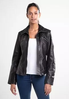 Кожаная куртка 7eleven, черный