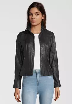 Кожаная куртка 7eleven, черный