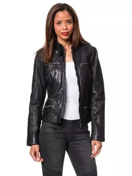 Кожаная куртка 7eleven, черный