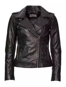 Кожаная куртка 7eleven, черный