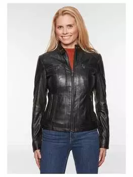 Кожаная куртка 7eleven, черный