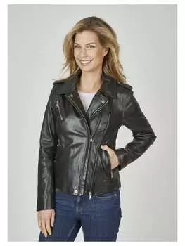 Кожаная куртка 7eleven, черный