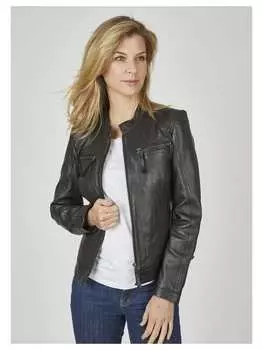 Кожаная куртка 7eleven, черный